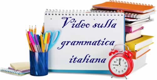 Video di grammatica italiana